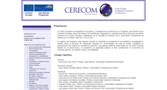 Desktop Screenshot of cerecom.org